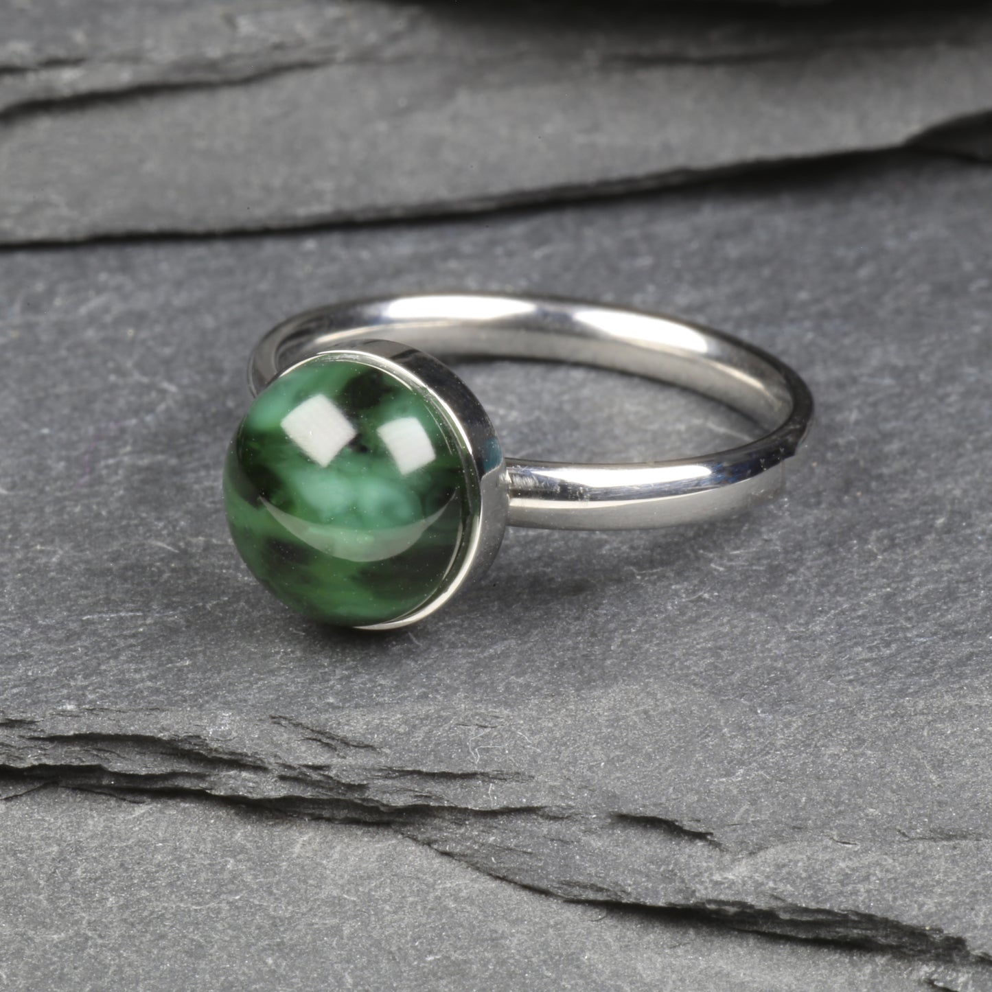 8mm Ring - Forest (J)