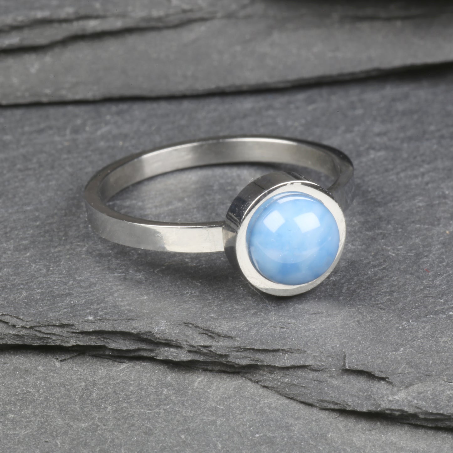 6mm Ring - Light Blue (L)