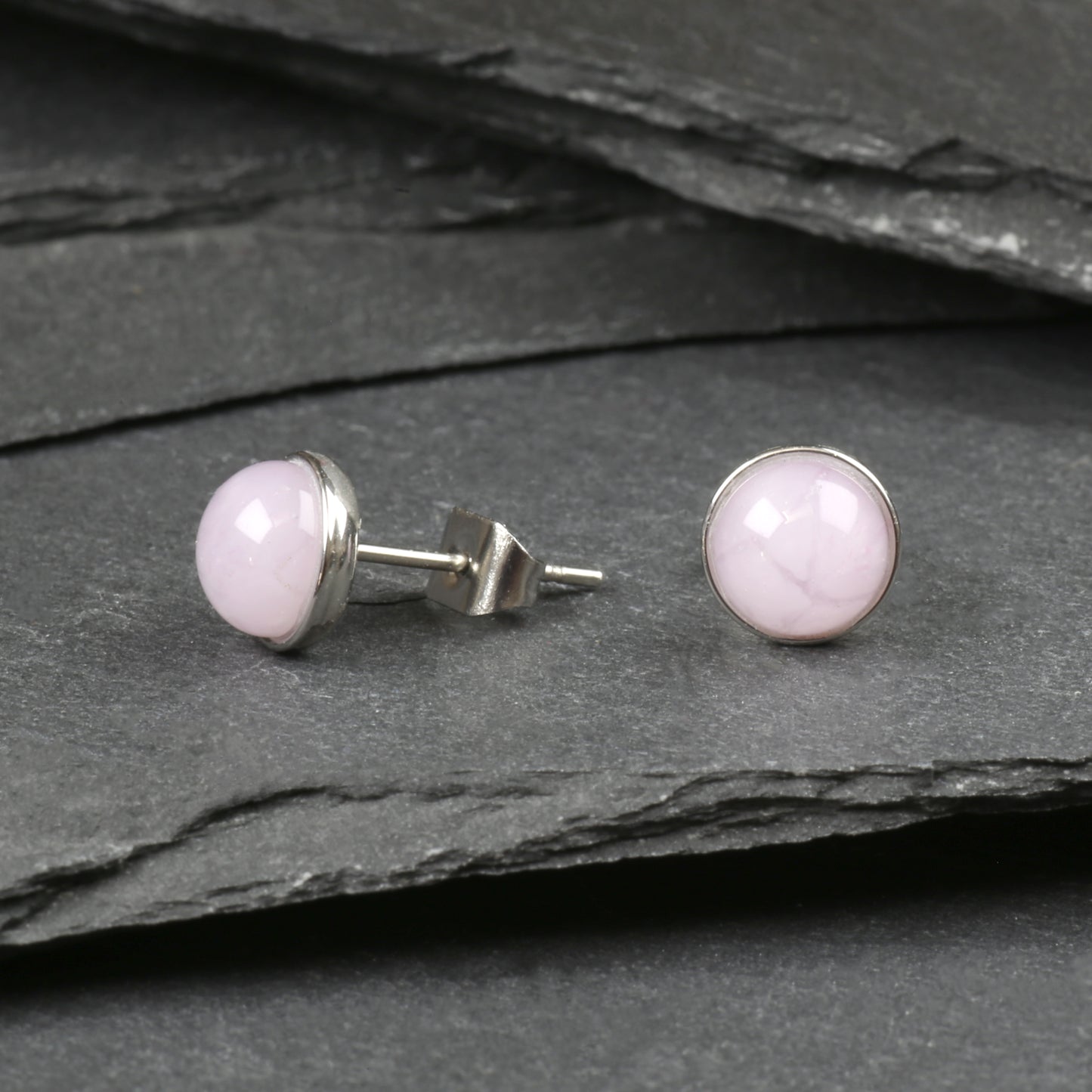6mm Studs - Peony