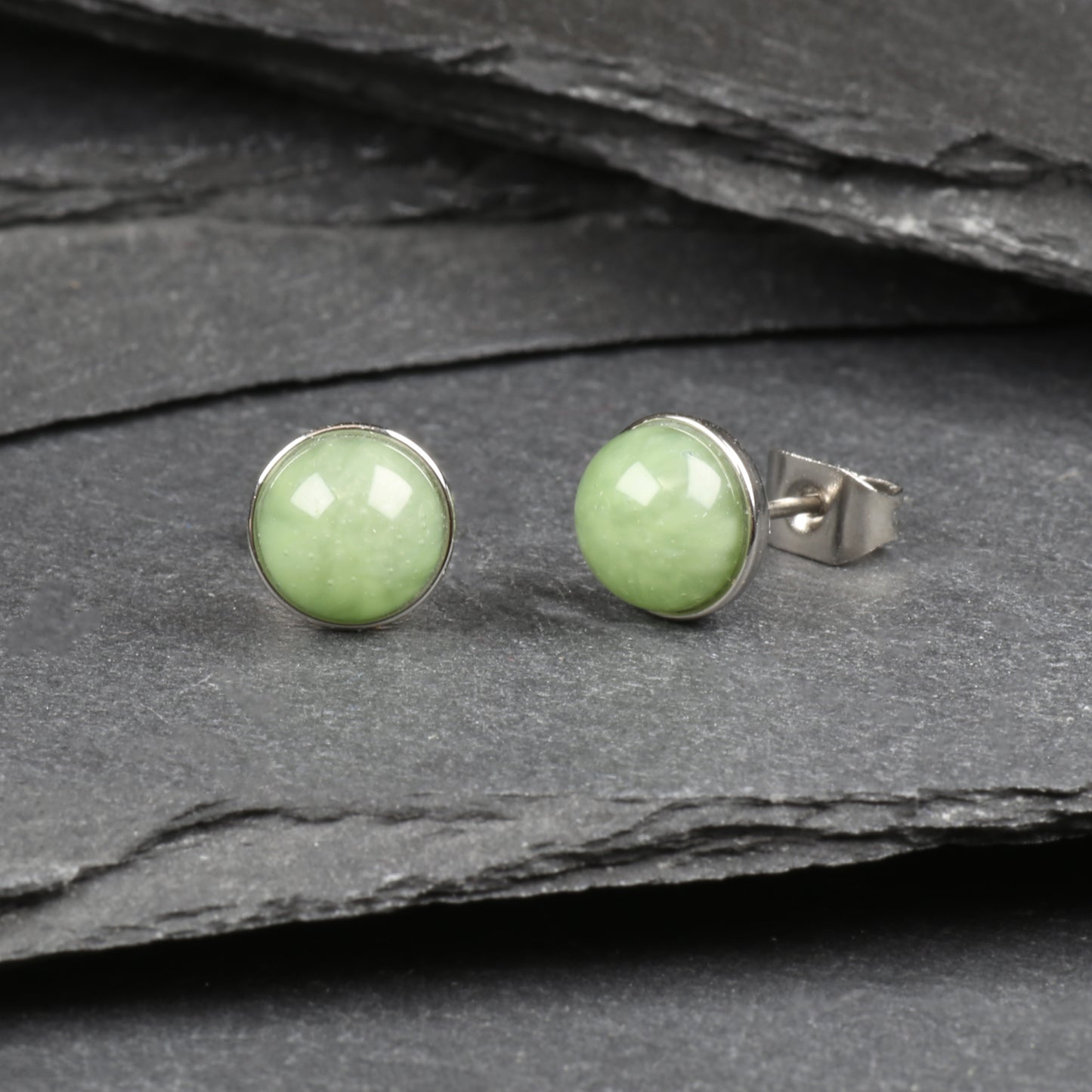 6mm Studs - Olive