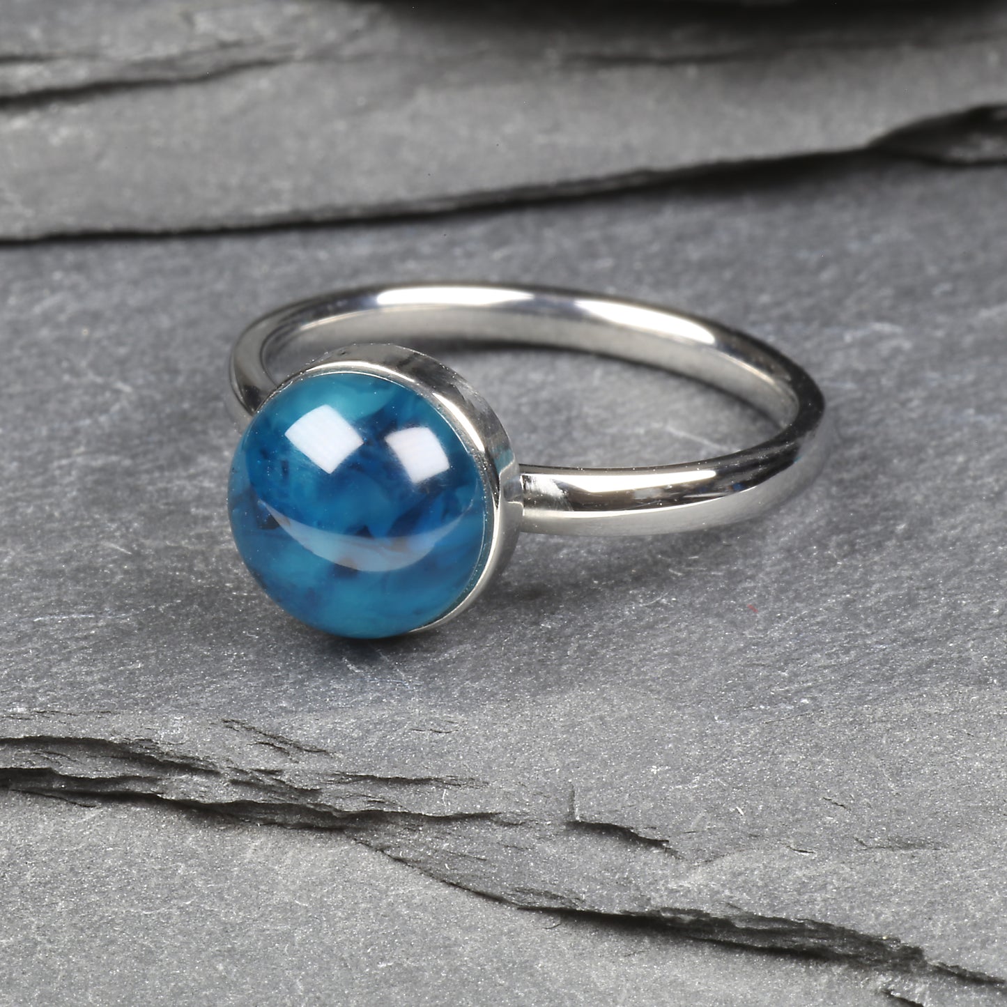 8mm Ring - Ocean (L)