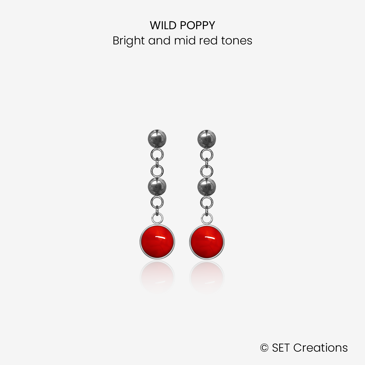 Ball Drop Earrings (6mm)