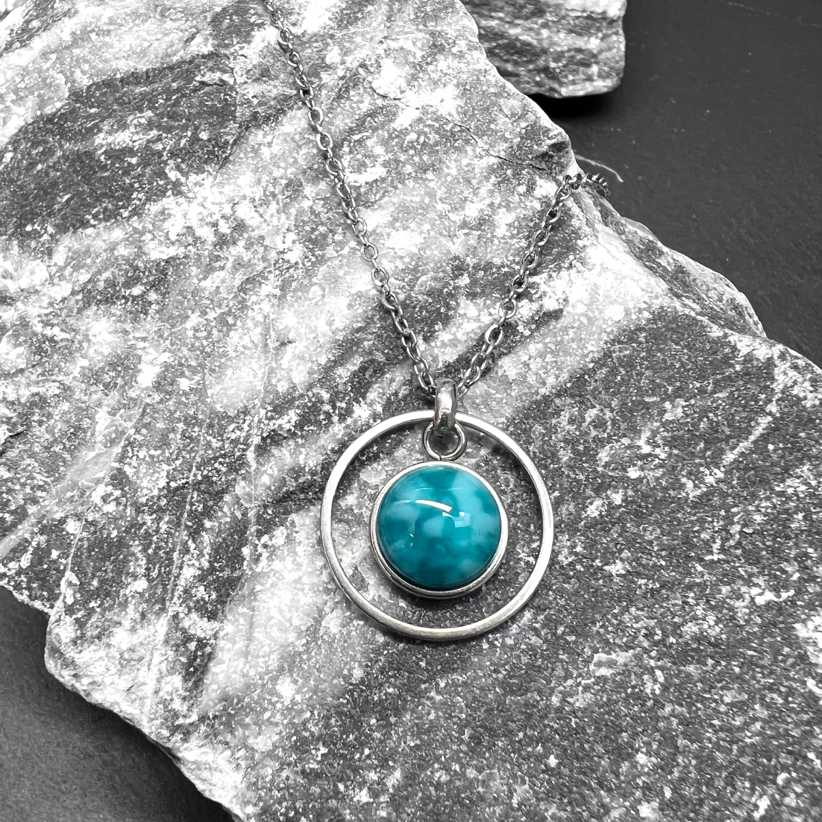 Chain Pendant and Hoop (10mm)
