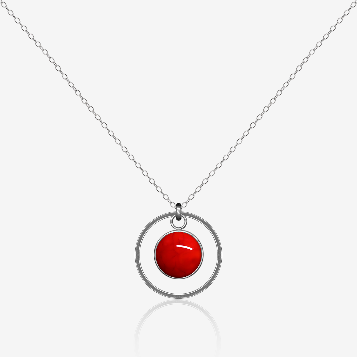 Chain Pendant and Hoop (10mm)