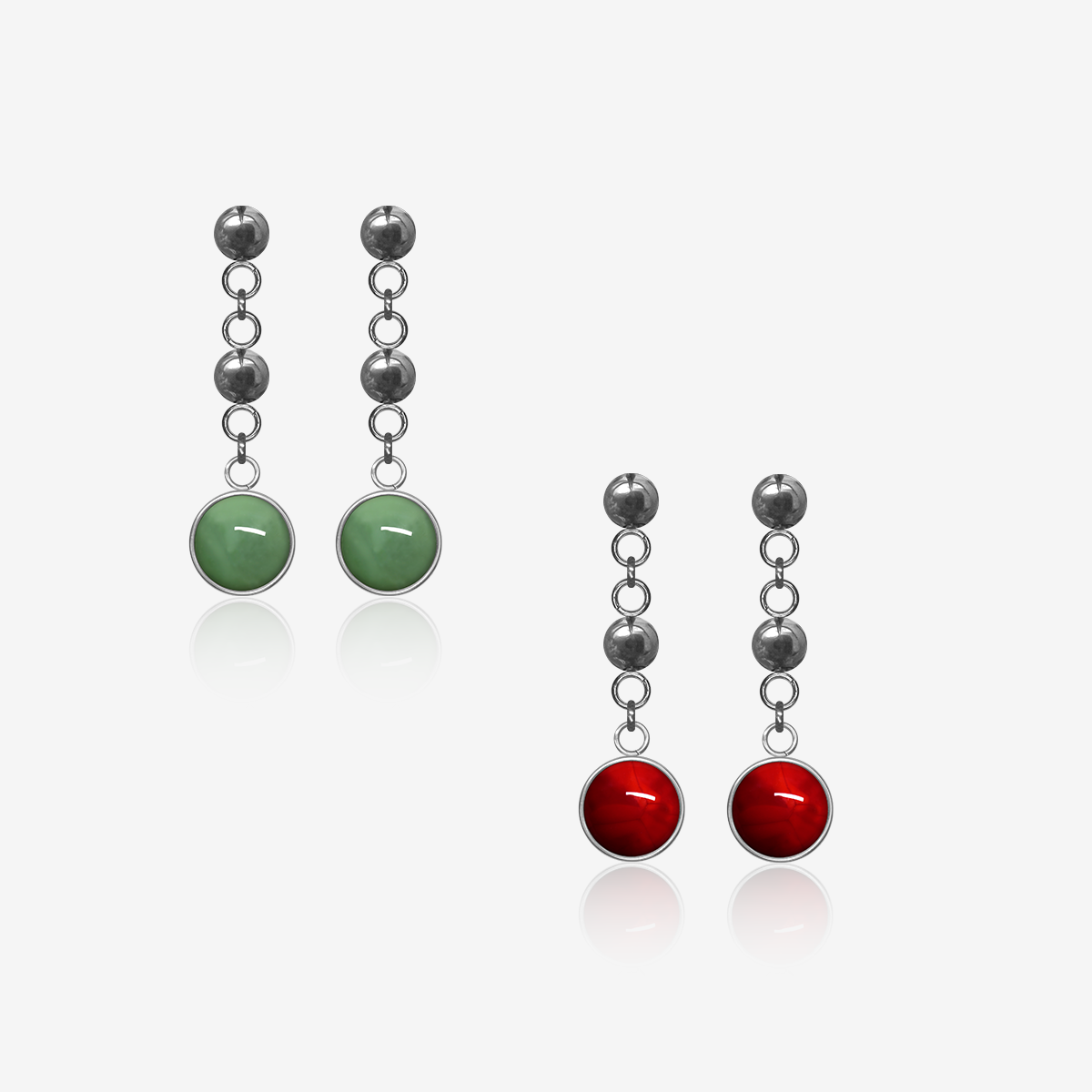 Ball Drop Earrings (6mm)