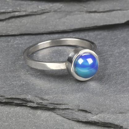 6mm Ring - Turquoise Mix (L)