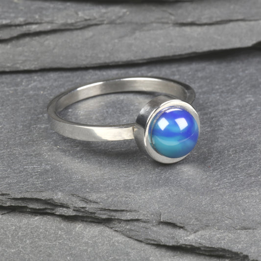 6mm Ring - Turquoise Mix (L)