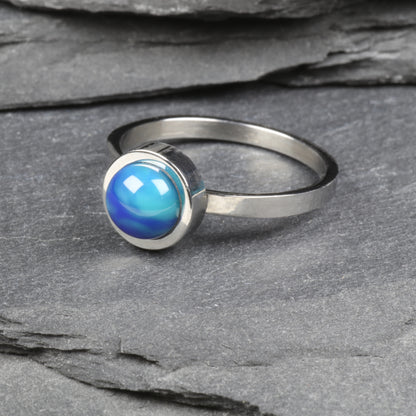 6mm Ring - Turquoise Mix (L)