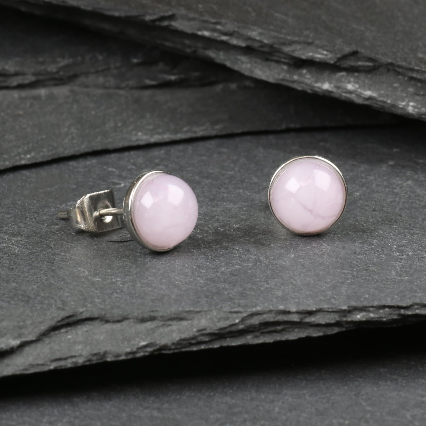 6mm Studs - Peony