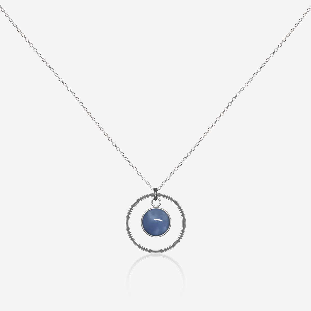 Chain Pendant and Hoop (6mm)